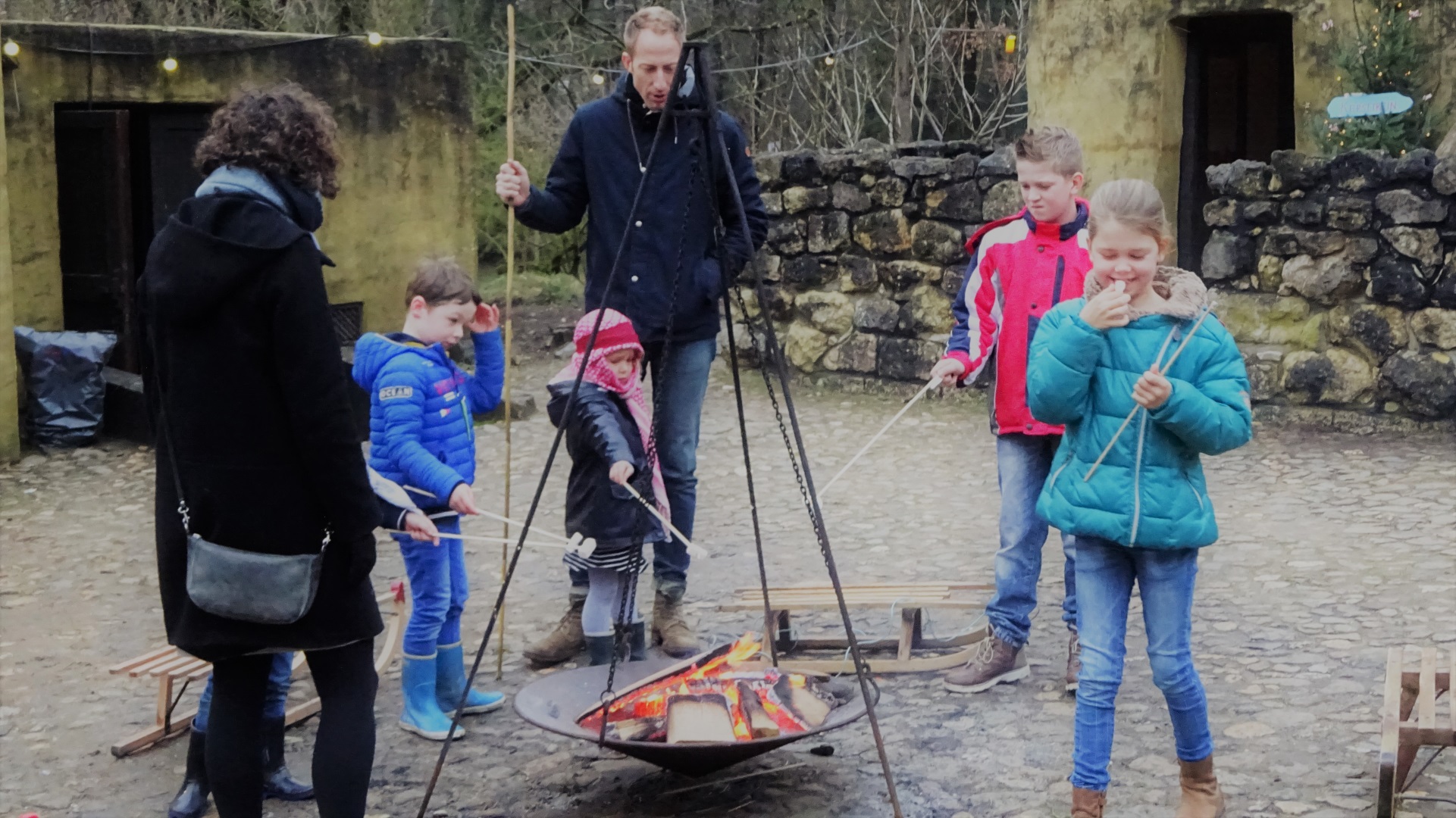 Marshmallows opwarmen