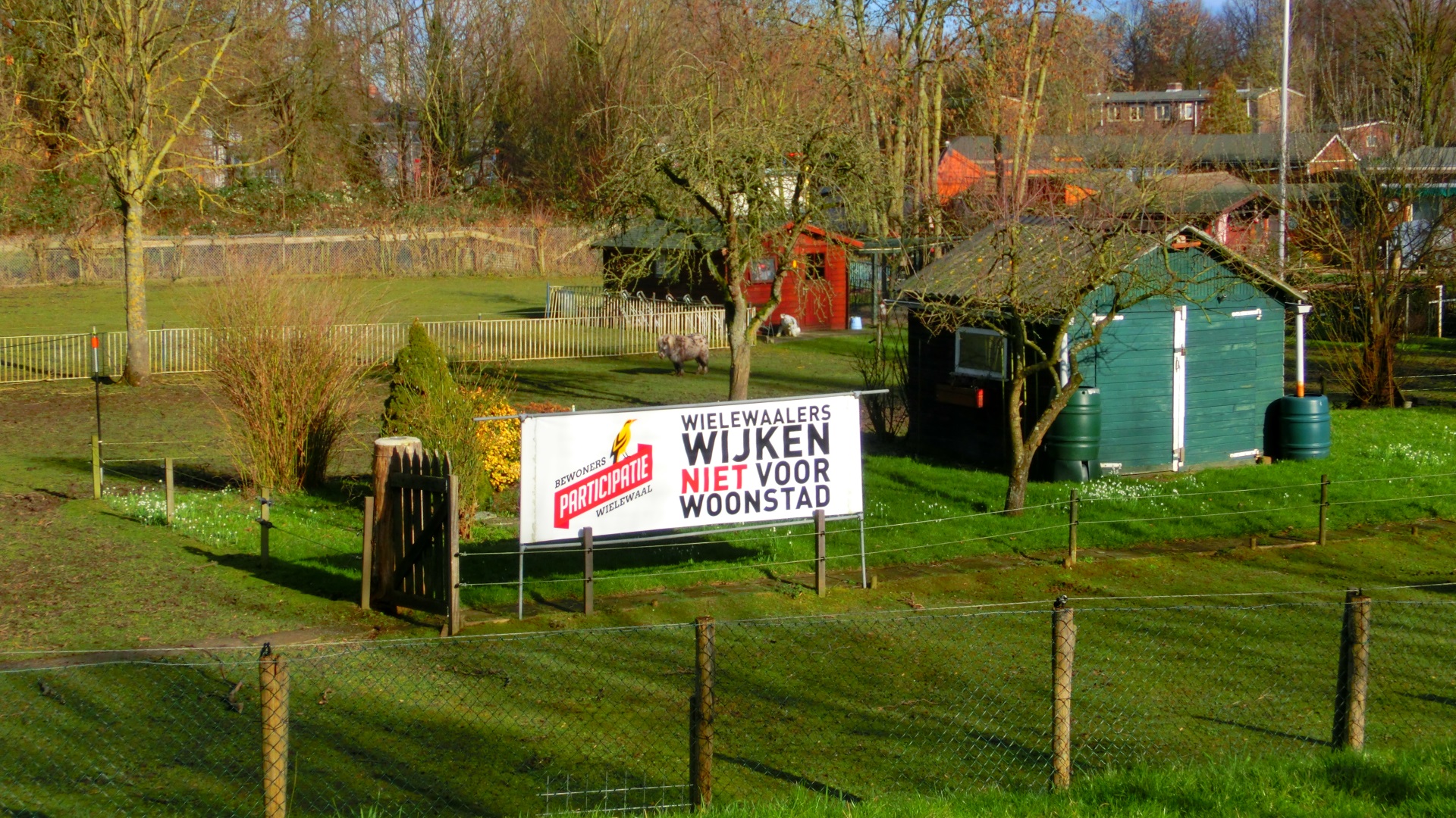 Wielewaalers wijken niet voor woonstad