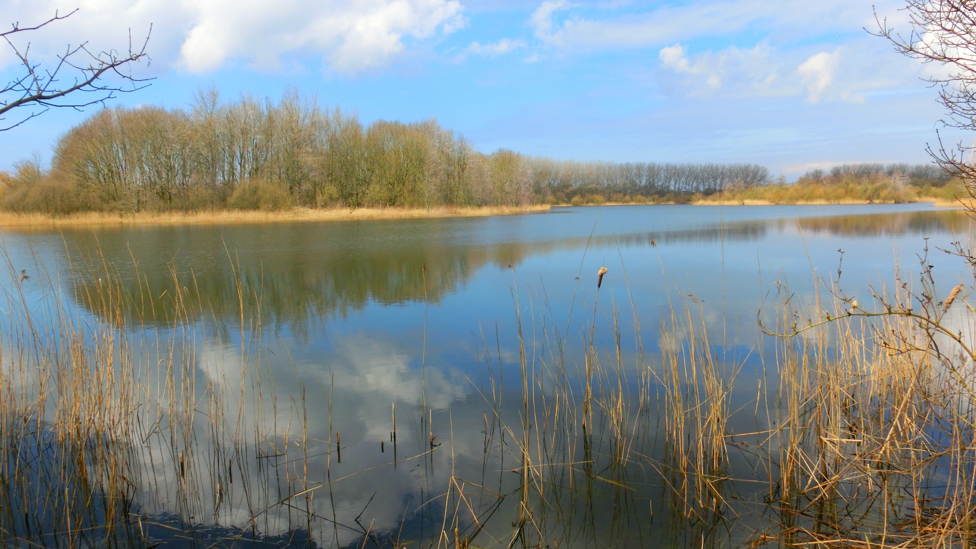 Uitzicht vanaf het waterpad