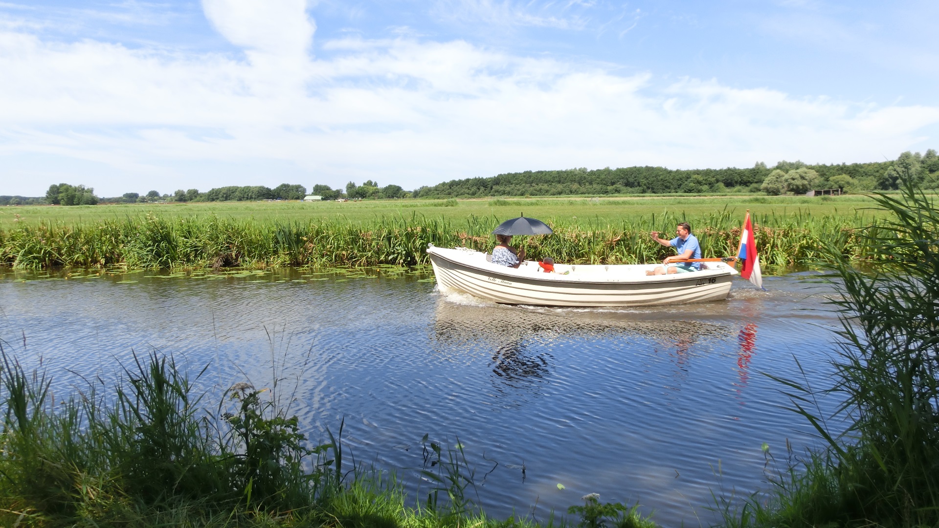 Bootjes in de Zijlwatering