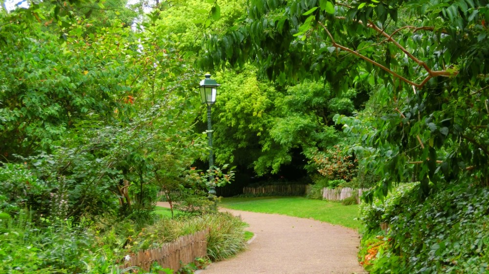 Slingerpaden in Park ten Bosch