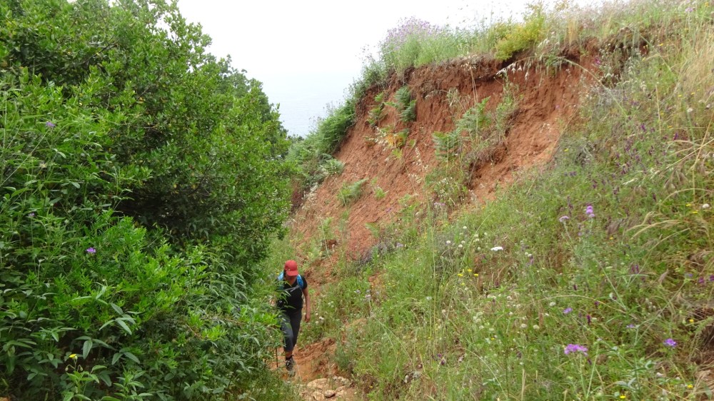 Klim naar boven op de Sentiero del Nemico