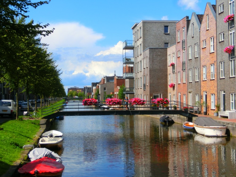 Grachtenpanden in Vathorst