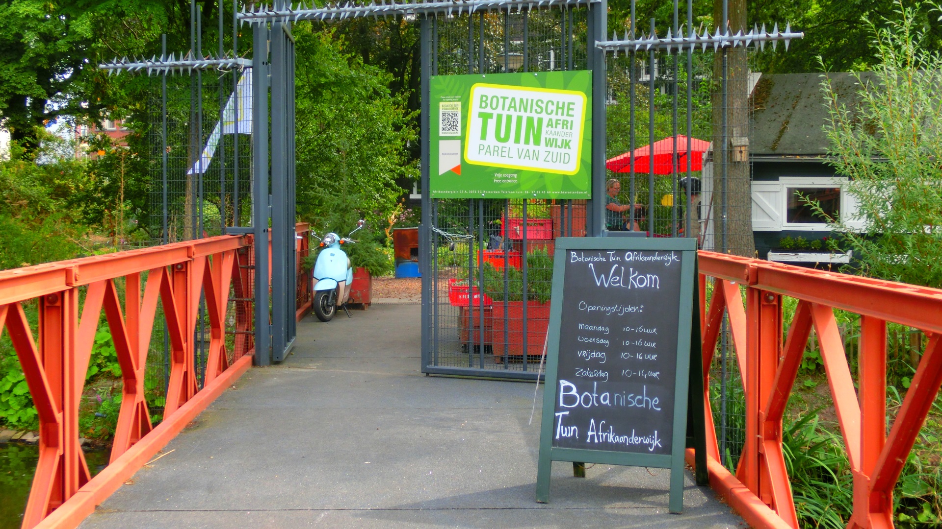 Ingang Botanische Tuin