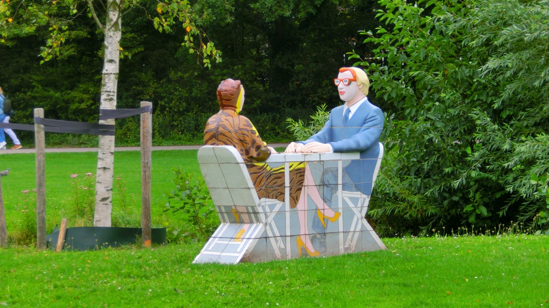 Wandelen door het stadsdeel Scheveningen